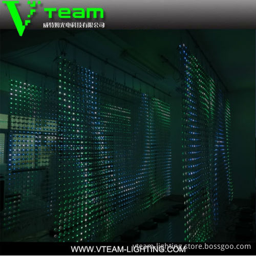 Led rolling screen with high brightness and high transparence